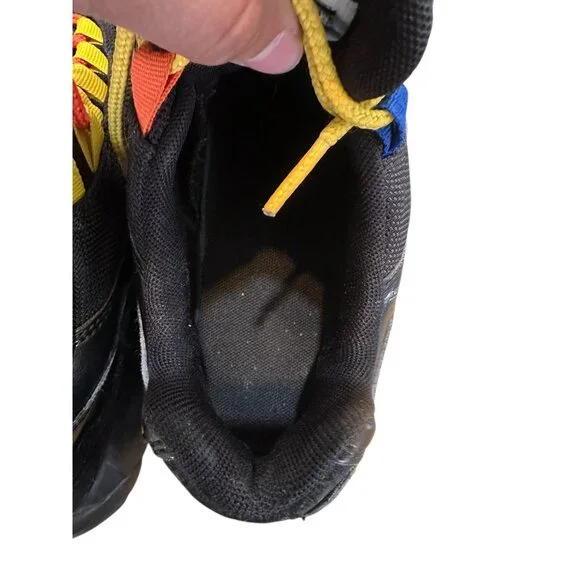 RARE Nike Air Max 95 Premium NY vs LA Shoes Mens 6.5 Women 8 Black Suede Leather - Picture 10 of 16